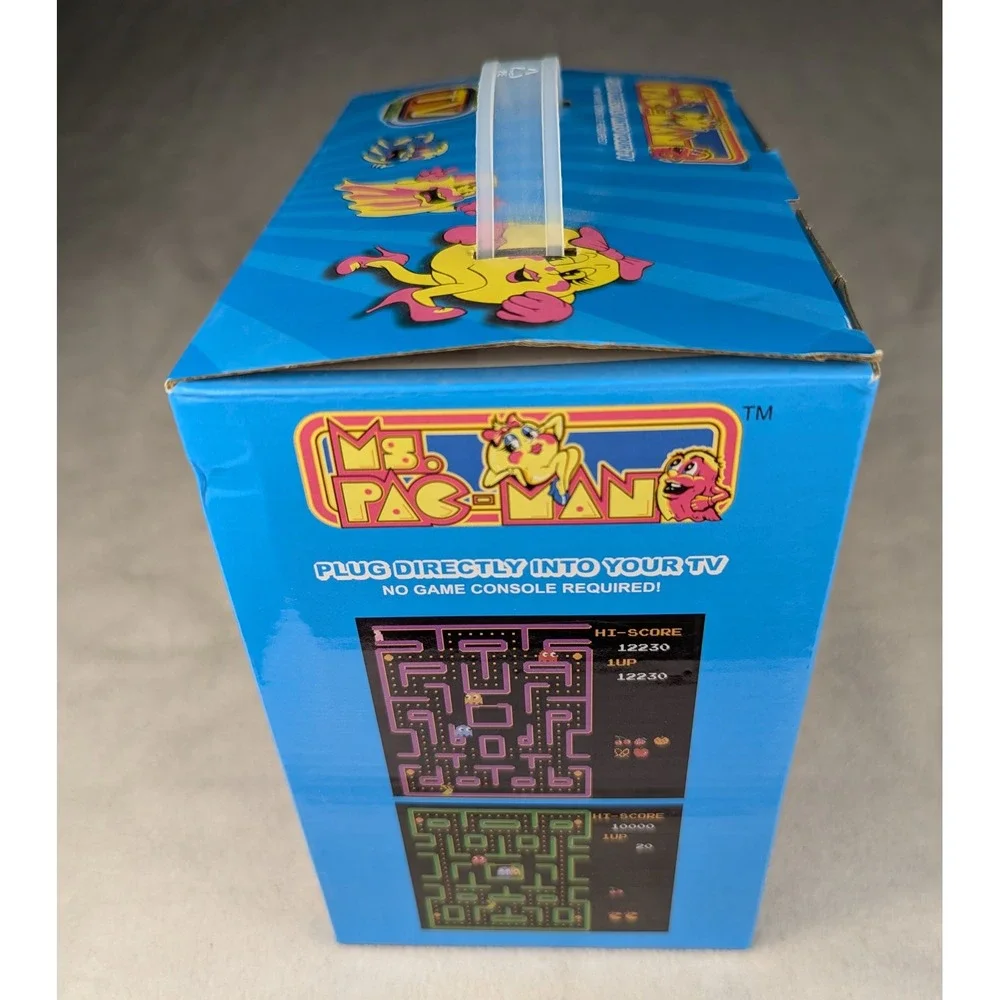 NEW MSI Entertainment Pacman‎ Plug & Play TV Arcade Joystick